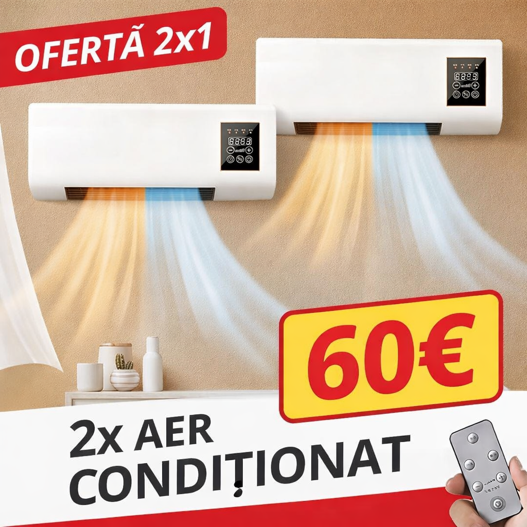 Mini aire acondicionado portátil 2 en 1 ofer