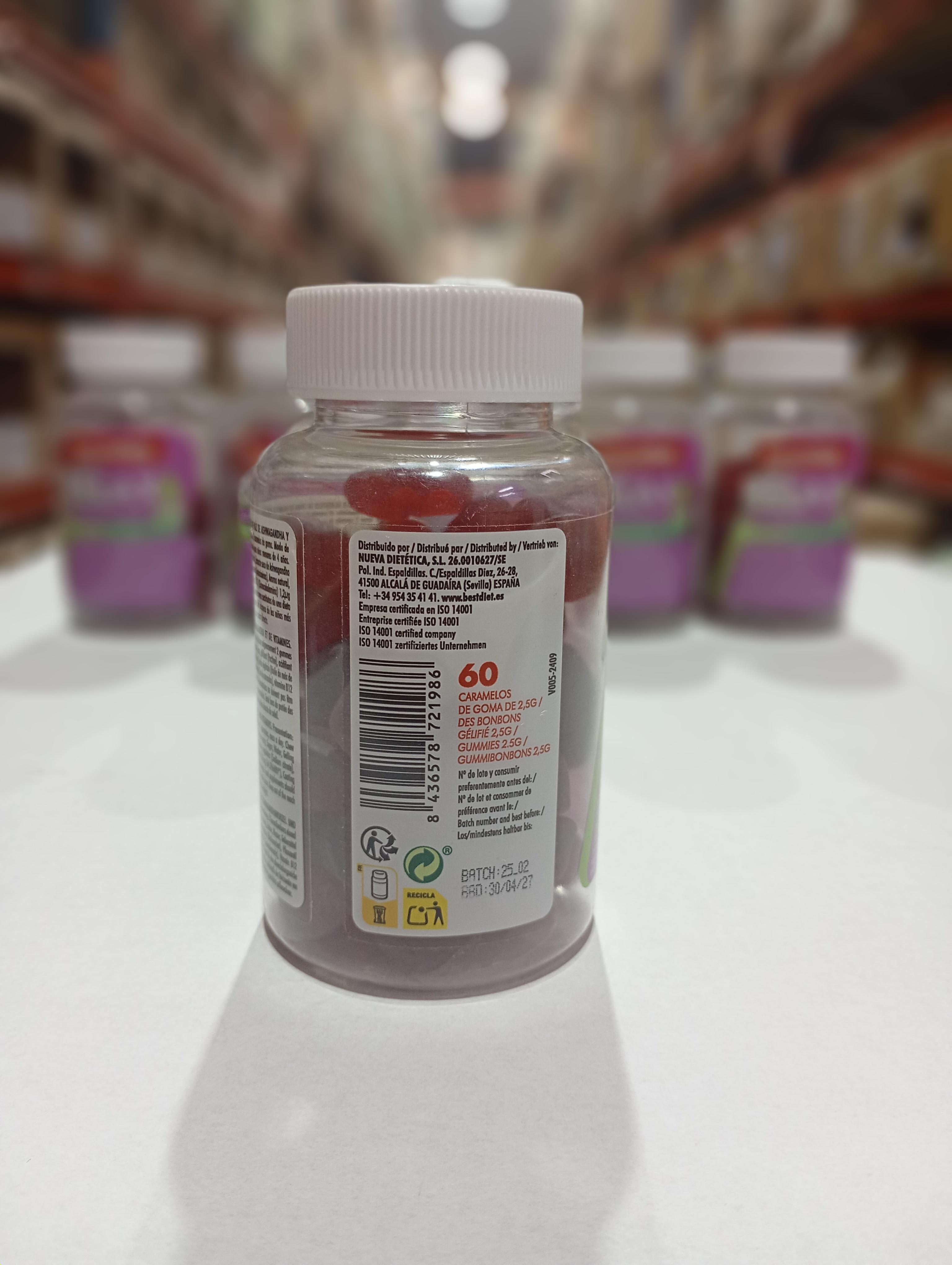 SUP Gominolas Relax 60 Unidades – Sueño Reparador y Antiestrés Natural - additional image 3